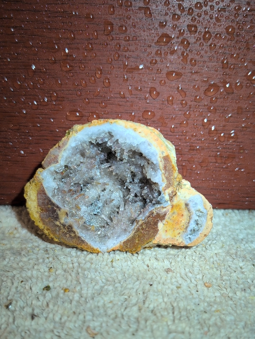 Crystal Canyon Geode Half #4